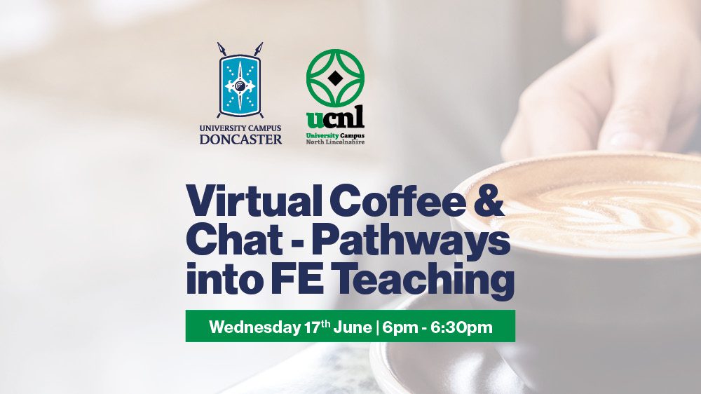 Virtual Coffee and Chat – Pathways into FE Teaching – June 2026